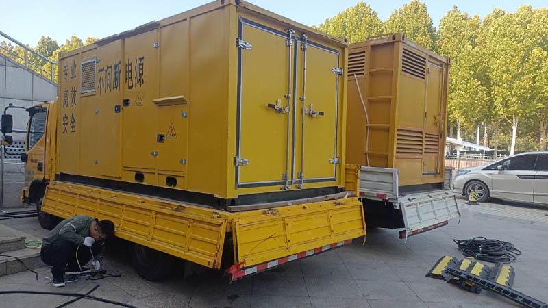 靖江柴油发电机组和UPS电源配合使用时的注意事项